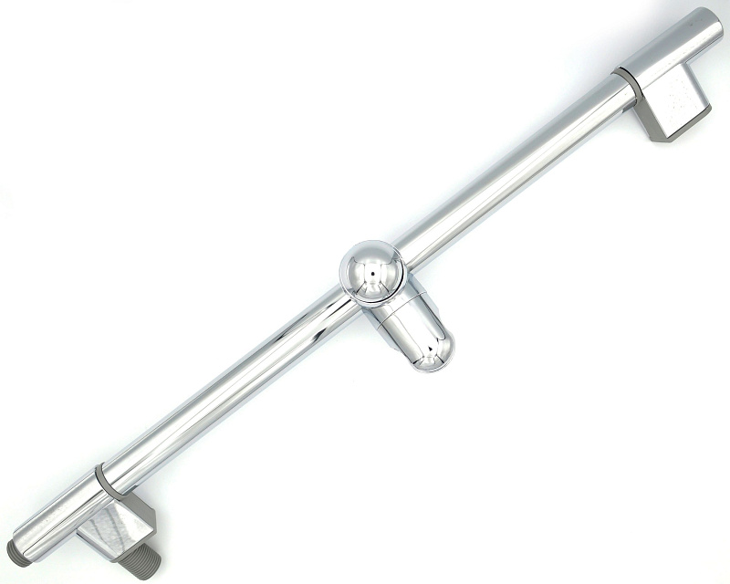 Zuhanyfej tartó rúd, gégecső csatlakozóval (46 cm)